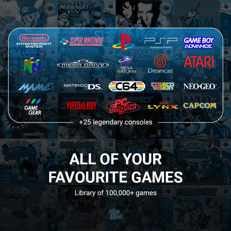 All8Bit G11 Pro™ Retro Game Console