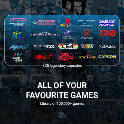 All8Bit G11 Pro™ Retro Game Console