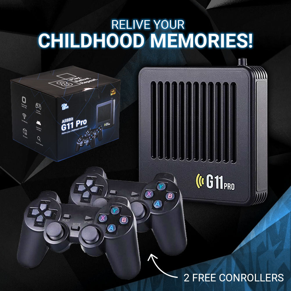 All8Bit G11 Pro™ Retro Game Console