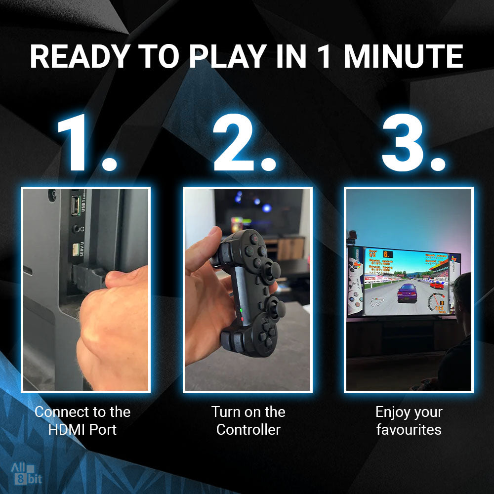 All8Bit G11 Pro™ Retro Game Console